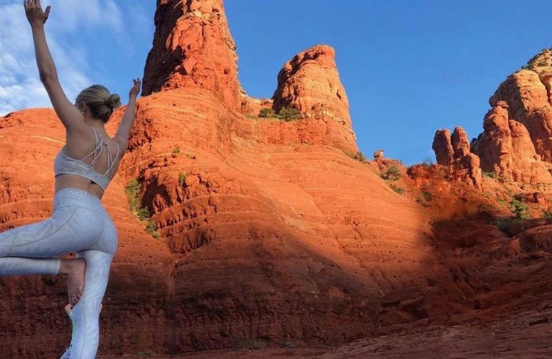 Vortex Yoga Hiking In Sedona